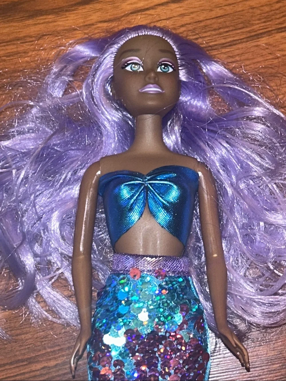 Mermaid Doll Lot 18in Ganz Shimmer Cove Shelly Plush & 12in Sequin Fashion Doll